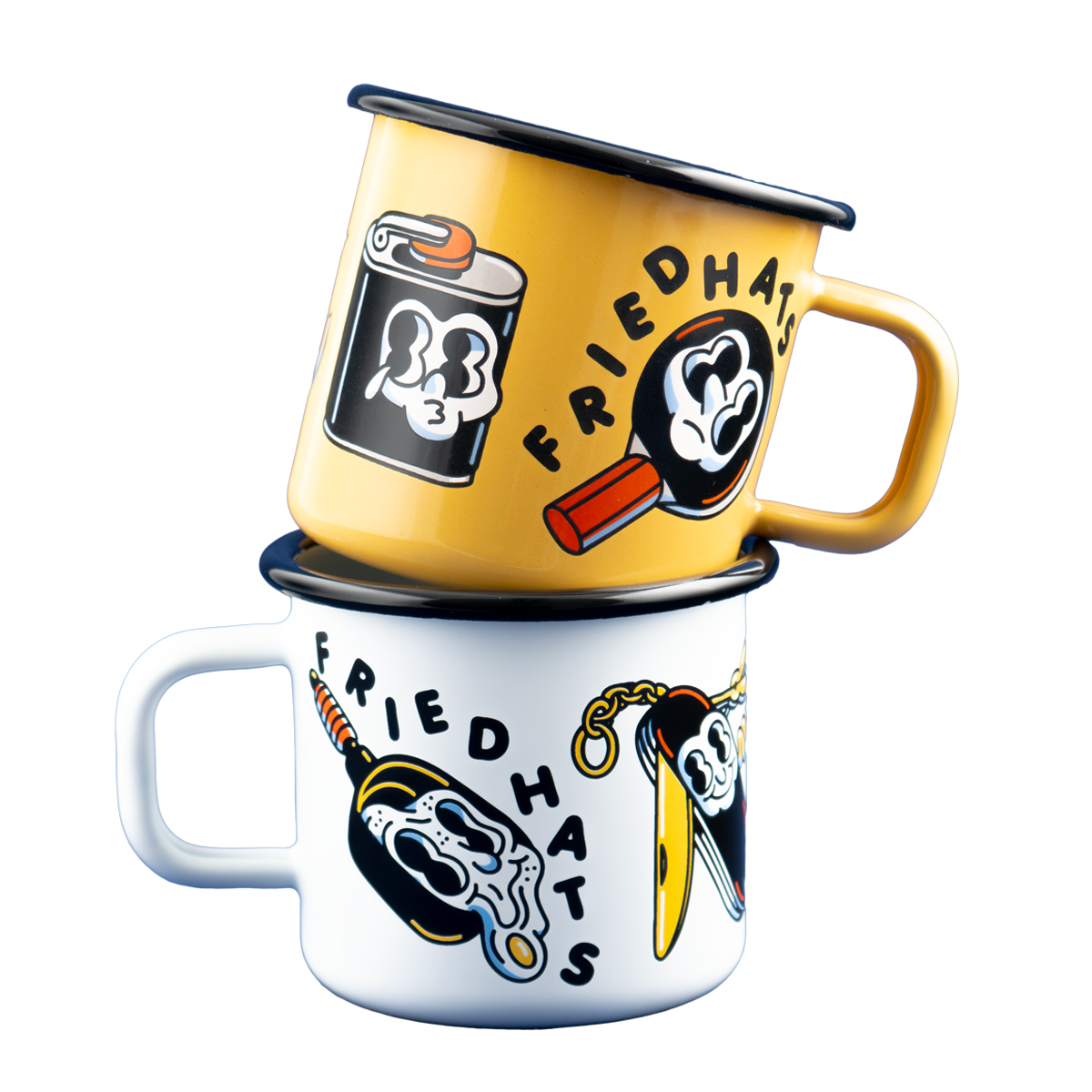 Friedhats 10 Year Enamel Mug